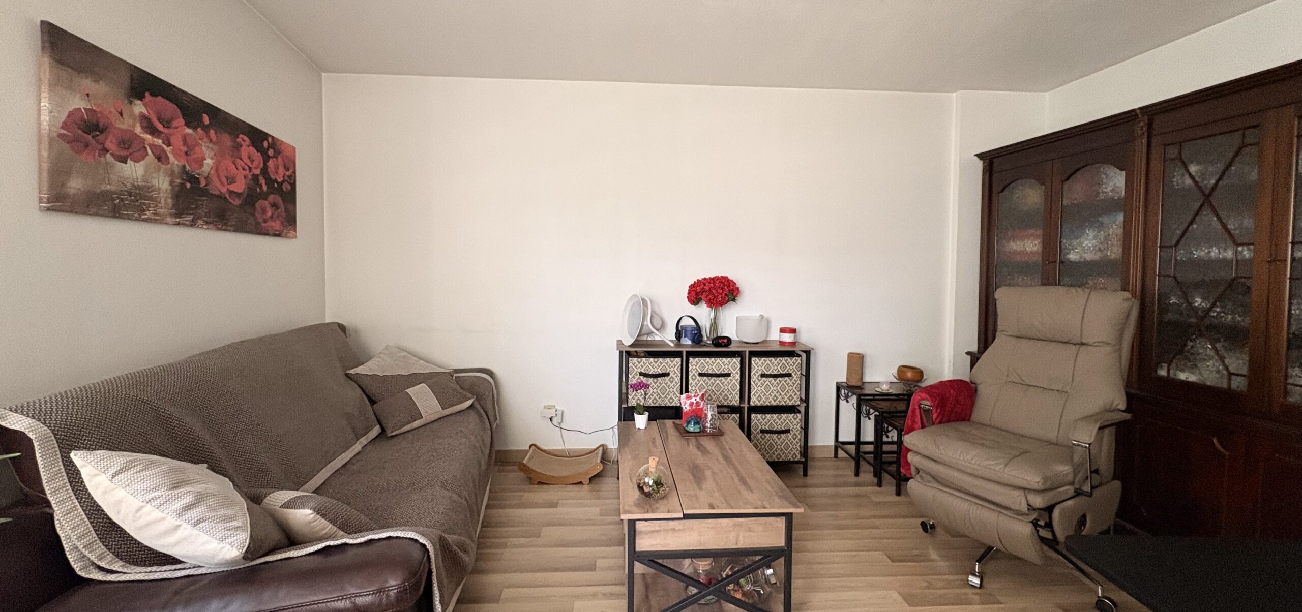 Salle de consultation du cabinet F&eacute;liz Hypnose &agrave; Villeurbanne